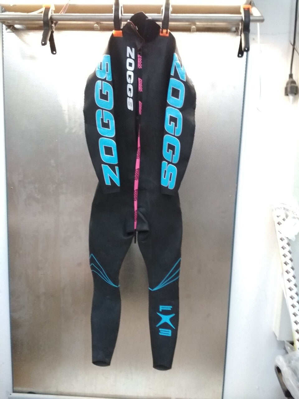 Zoggs FX3 Damen Neoprenanzug schwarz/blau Y07825