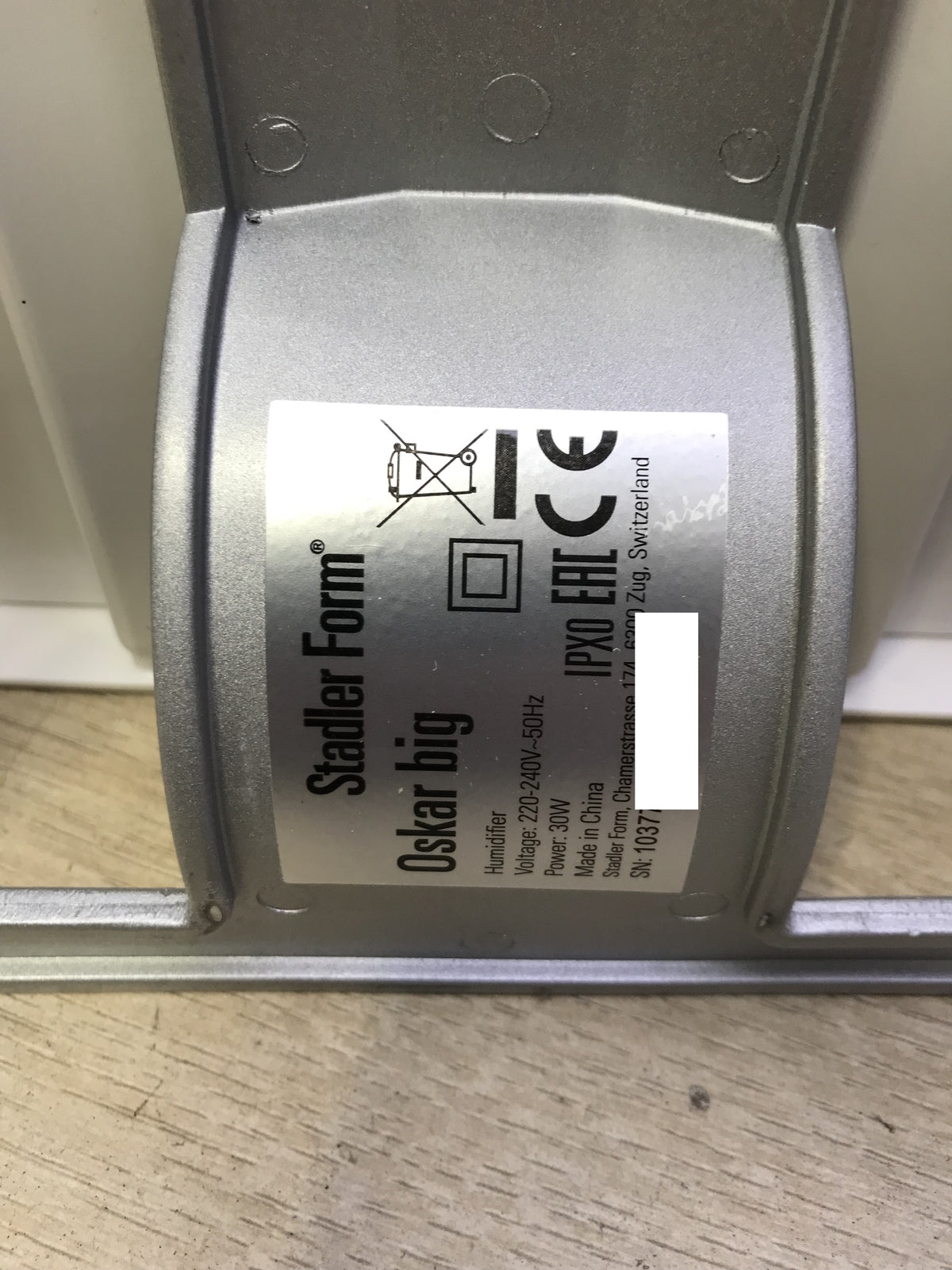 Stadler Form Luftbefeuchter Oskar big weiß, I32446