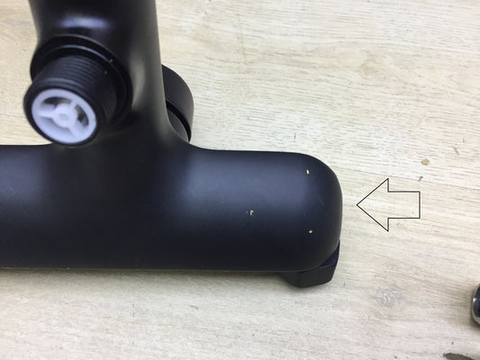 SCHÜTTE 44306 DENVER Mischbatterie für die Badewanne Schwarz matt, I27530