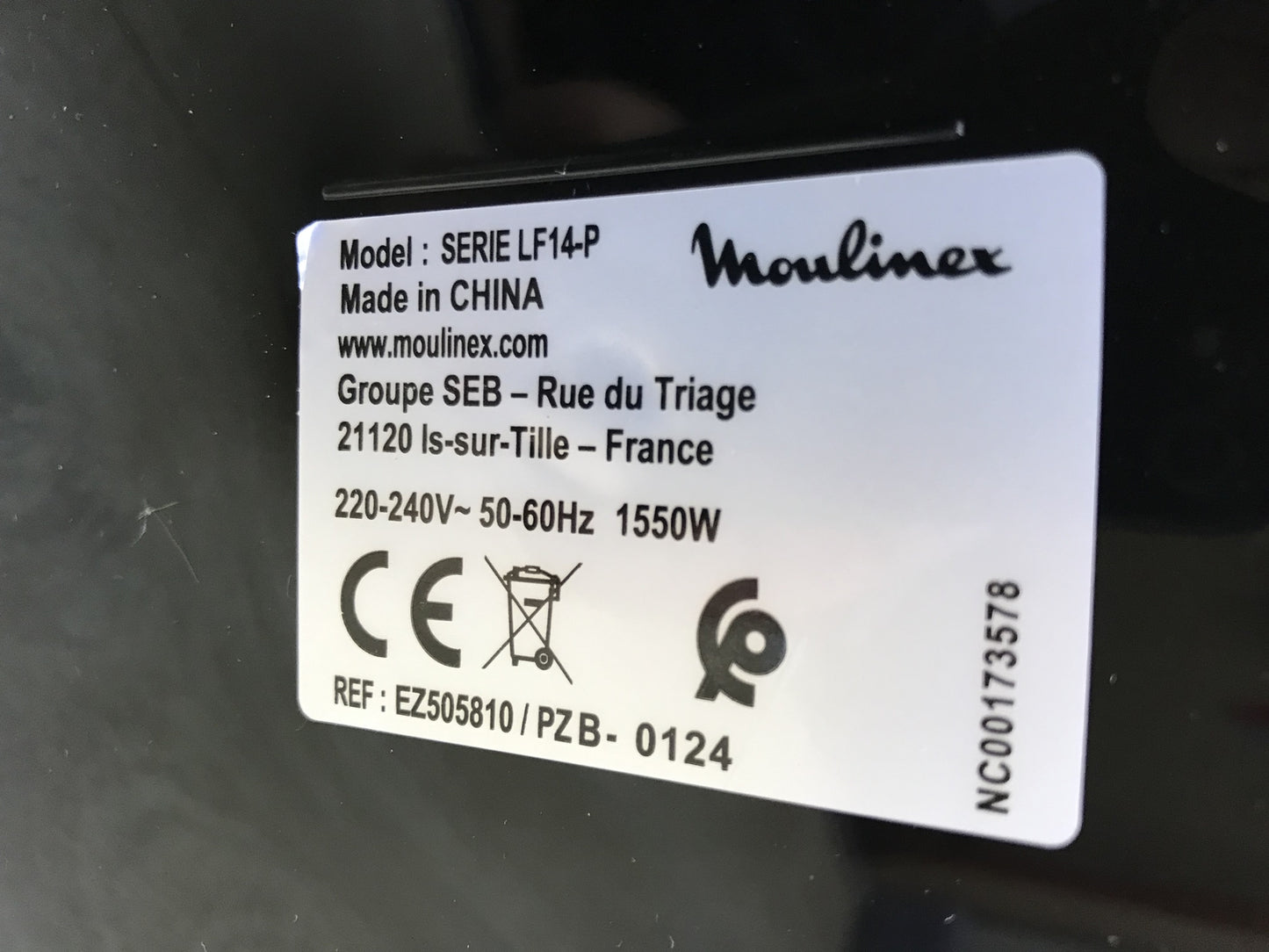 Moulinex Easy Fry & Grill Deep Fryer Series LF14-P, 1550W, I29372