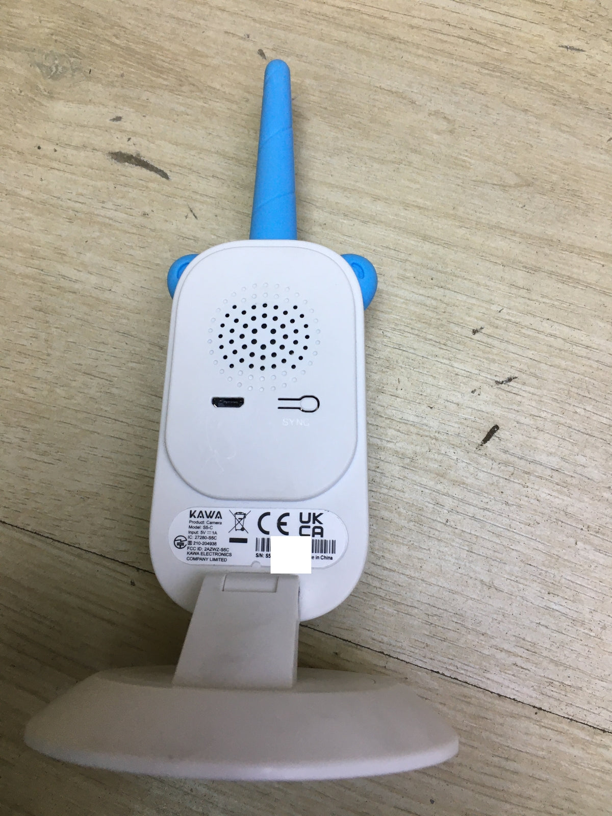 KAWA baby monitor with 2 cameras, 7.11 cm (2.8 inch) 2K HD camera, I31426