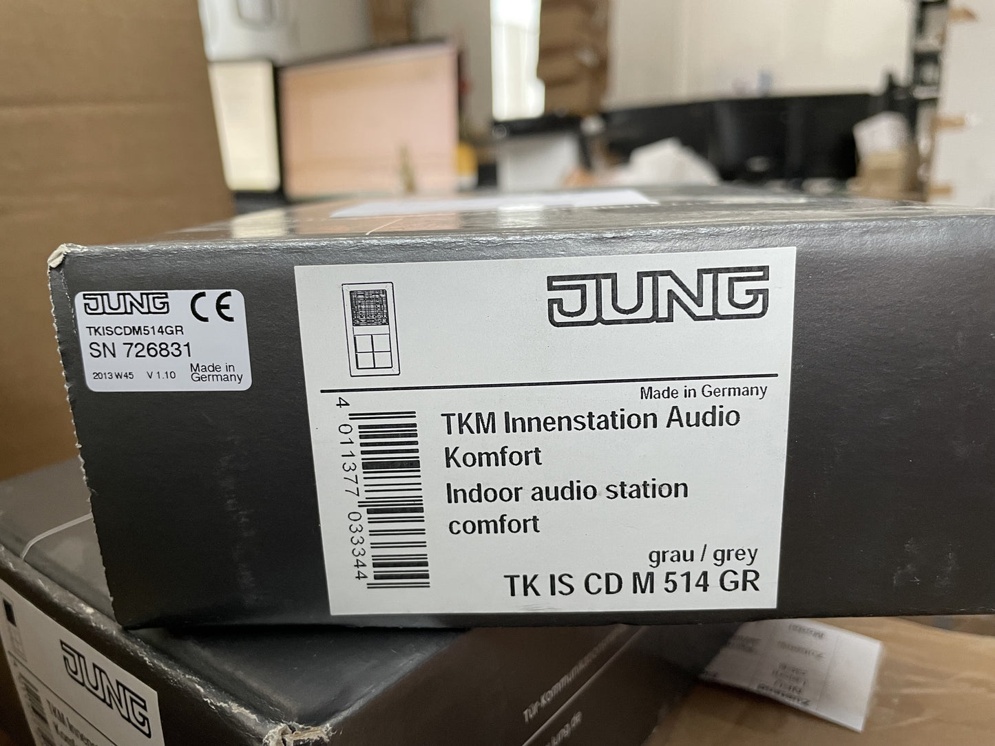 Jung TKM Innenstation Audio Komfort TK IS CD M 514 GR I12020