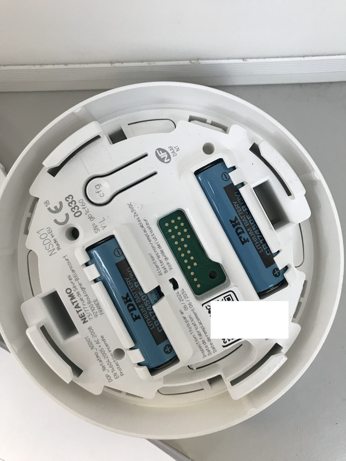 Netatmo Intelligenter Rauchmelder NSD01, automatische Tests, Rauchalarm, I32871