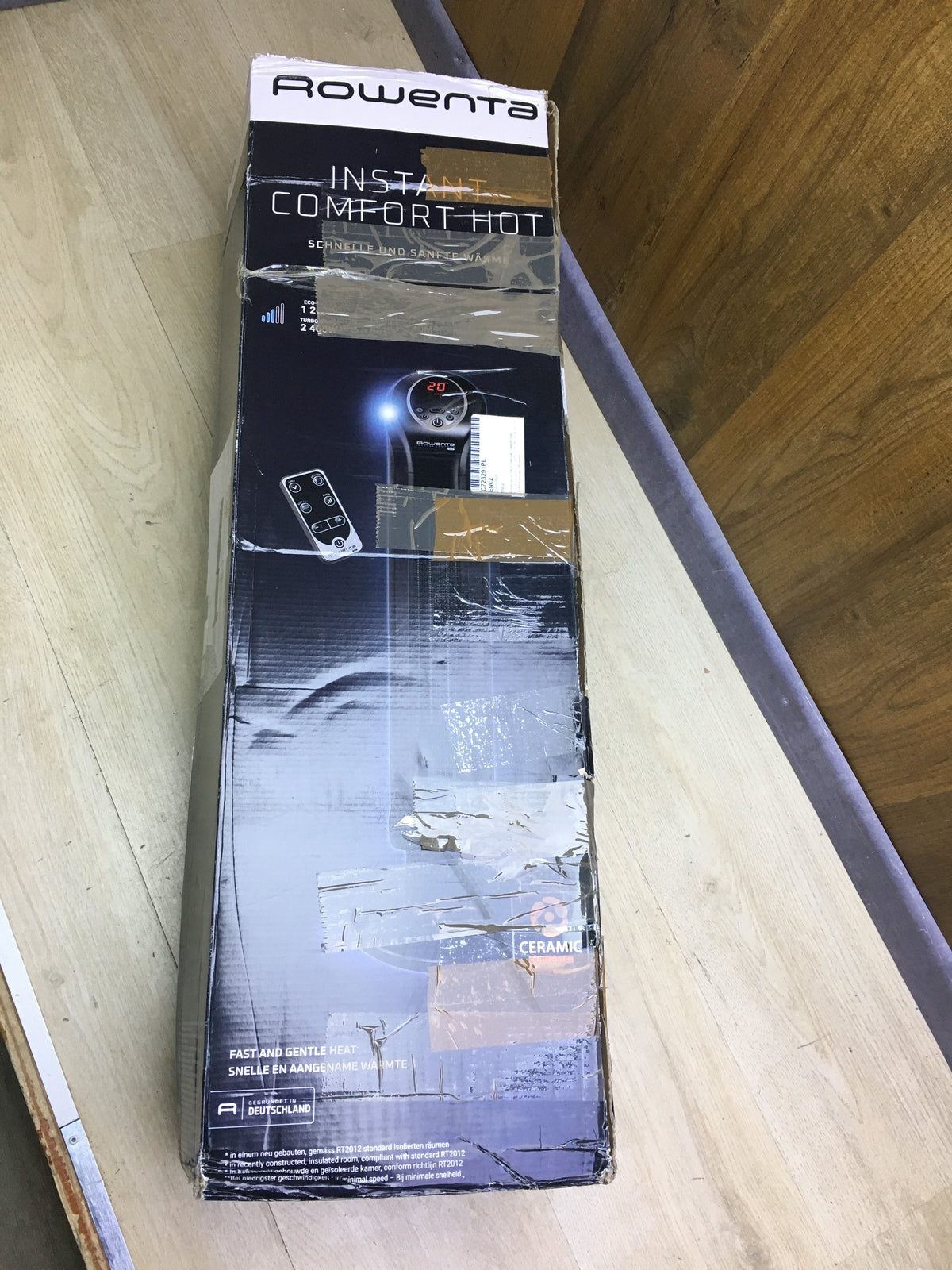 Rowenta SO9420 Intense Comfort Hot Turmheizventilator, Heizlüfter, 2400W, I31395