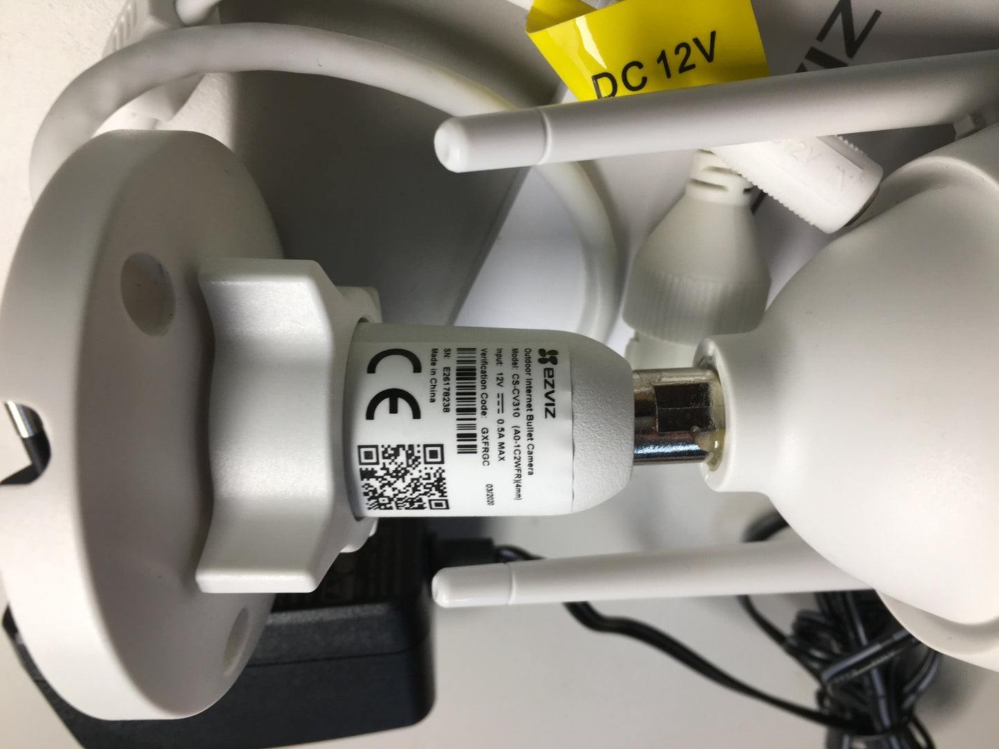 Ezviz ezTube 1080p Full-HD Kamera mit Nachtsicht WLAN CS-CV310, I06118