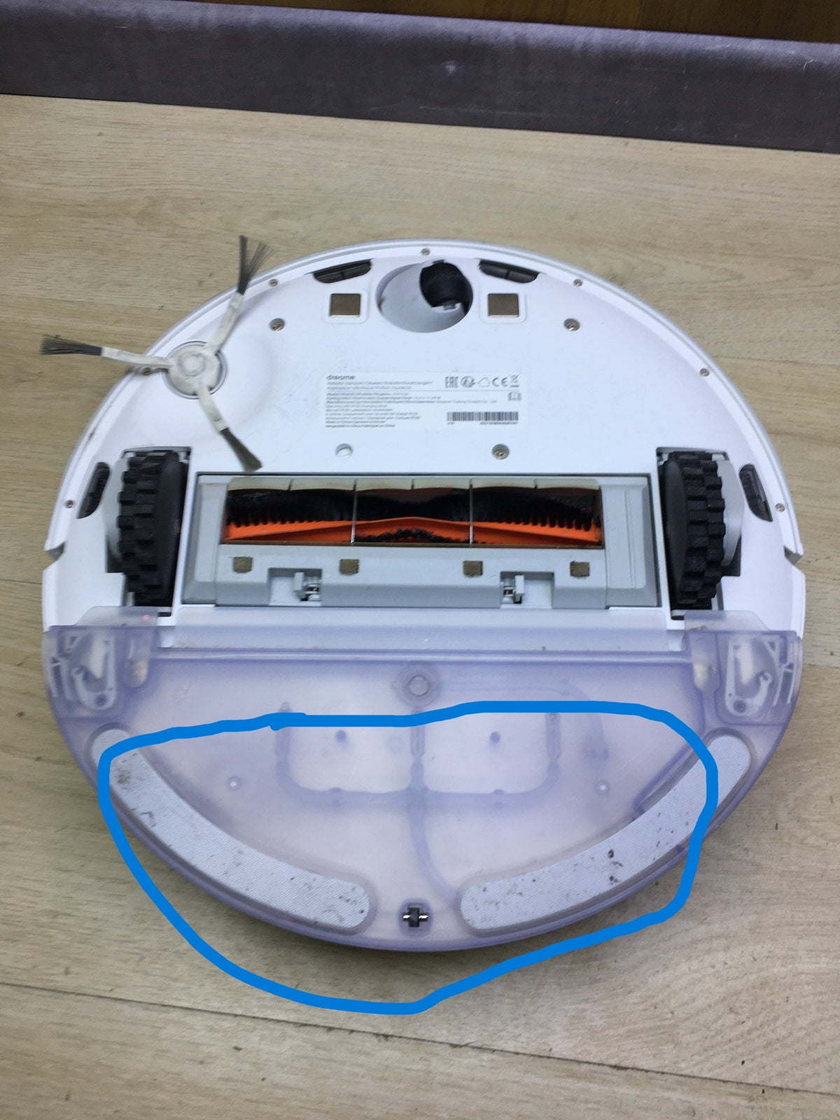 Dreame D9 Max robot vacuum cleaner with mop function RLD33GA, white, I31147