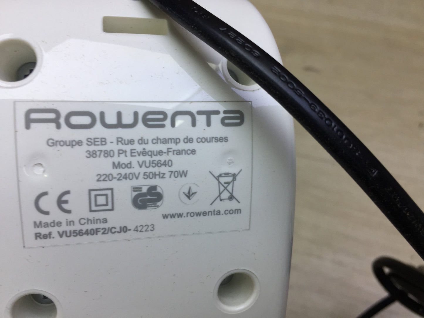 Rowenta VU5640 Turbo Silence Extreme pedestal fan, I31764