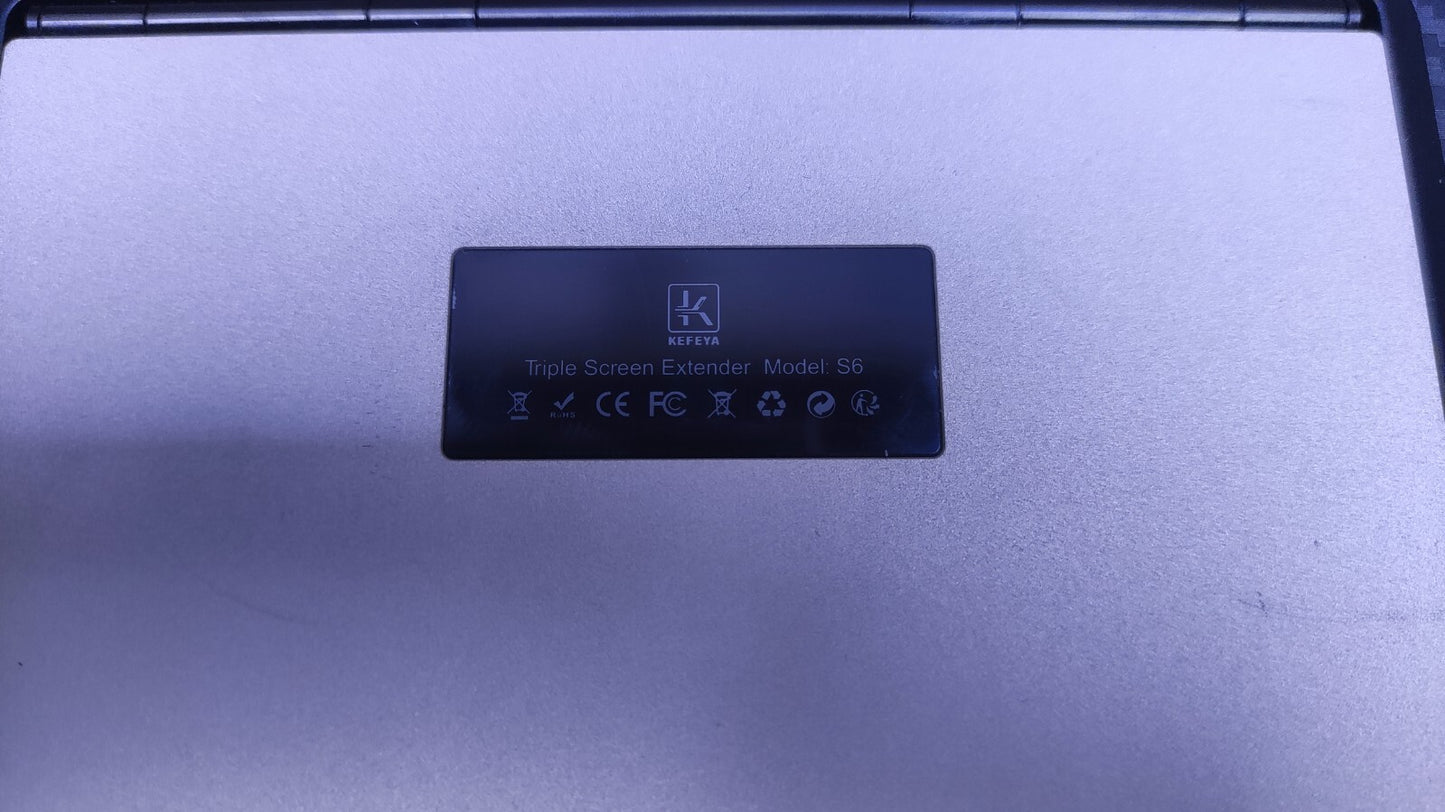 Kefeya S6 Portable Monitor Extension for Laptop 15.6 1920x1080 OLED HDMI USB-C