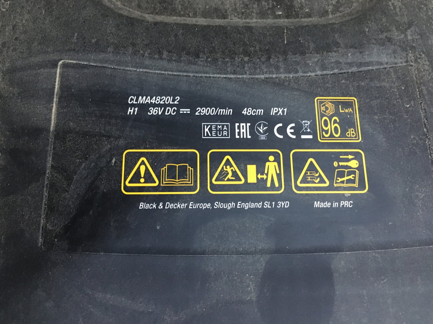 Black & Decker CLMA4820L2 Akku-Rasenmäher 48 cm, I12272