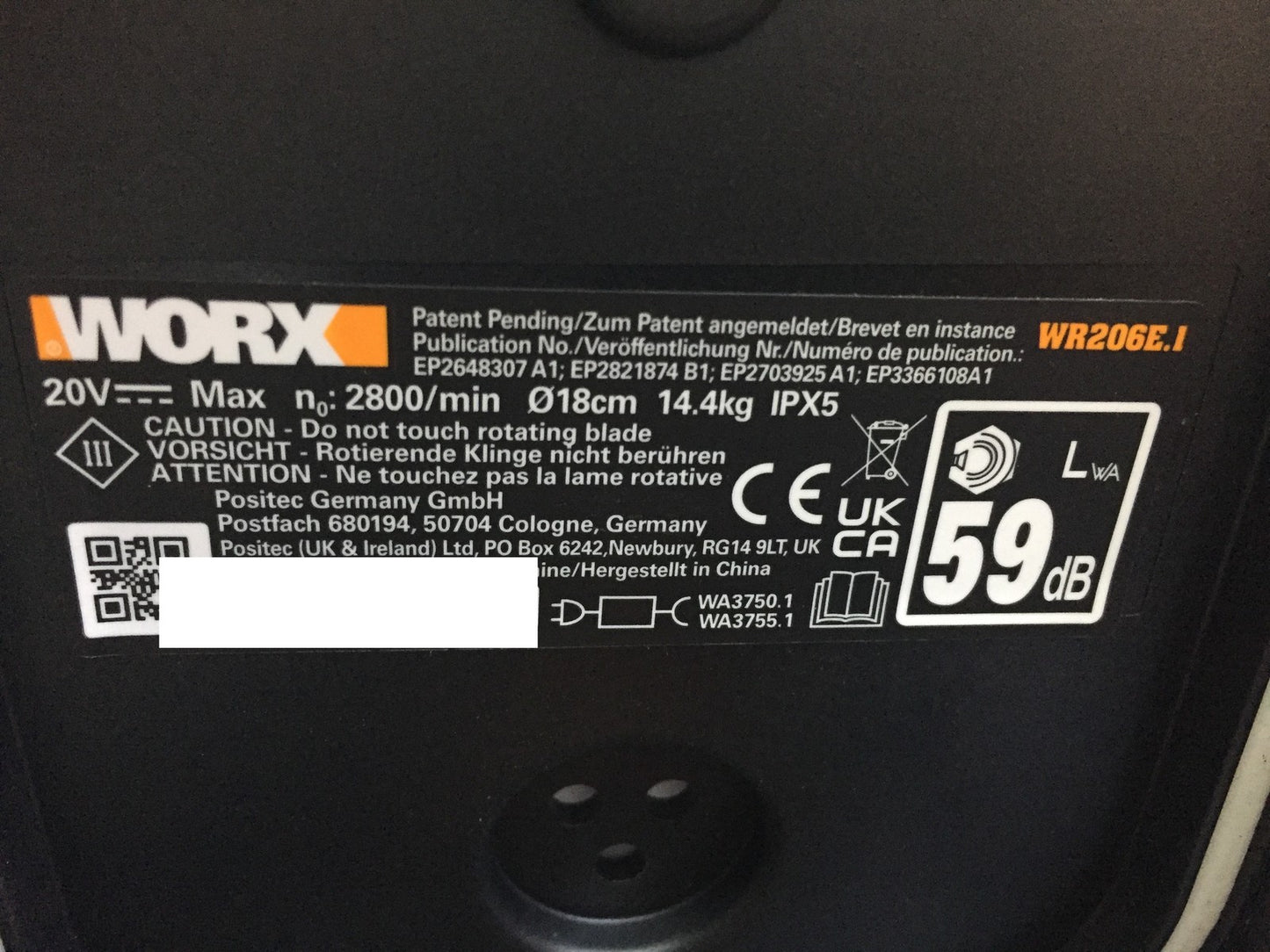 WORX Landroid Vision M600 Mähroboter WR206E.1 für Gärten bis 600m² I34227