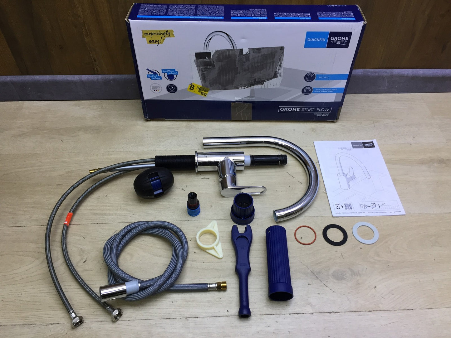 GROHE StartFlow Einhand-Spültischarmatur (305690000), Wasserhahn, I33299