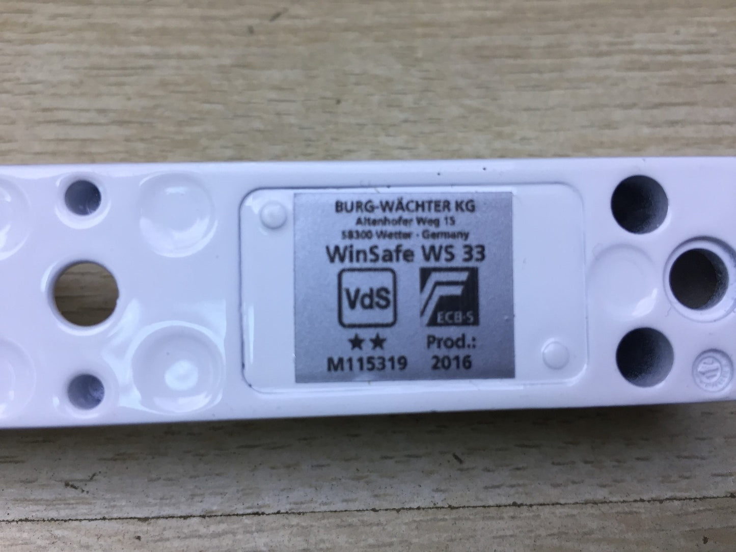 Burg Wächter WinSafe WS 33 Fenstersicherung, I34058