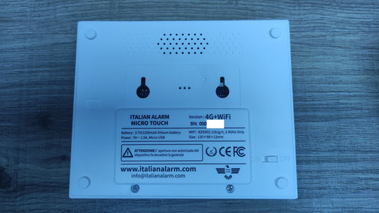 ITALIAN ALARM MICRO TOUCH Alarmanlageset, I34332