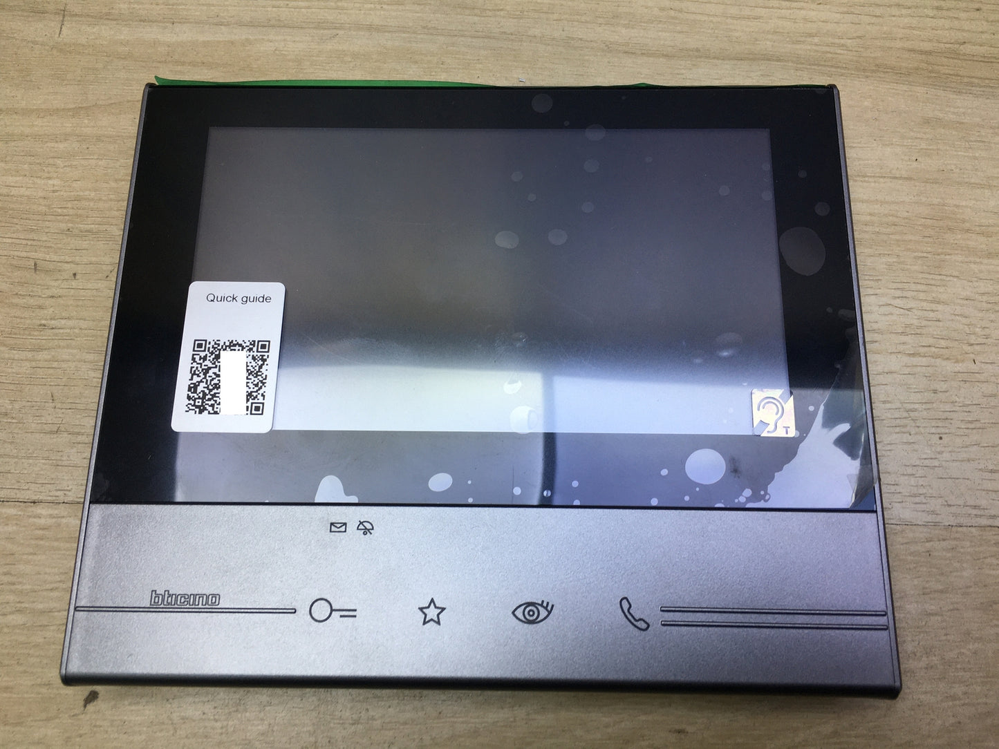 Bticino 344613 video indoor unit, 7" touchscreen monitor, I31450