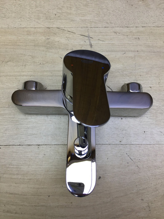 Grohe BauEdge Badarmaturen Einhand-Wannenbatterie 23334000, Wasserhahn, I33212