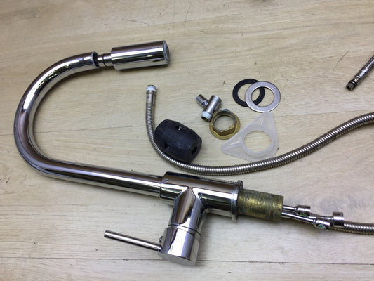 Onyzpily Küchenarmatur ausziehbar, Wasserhahn, Chrom, I28217