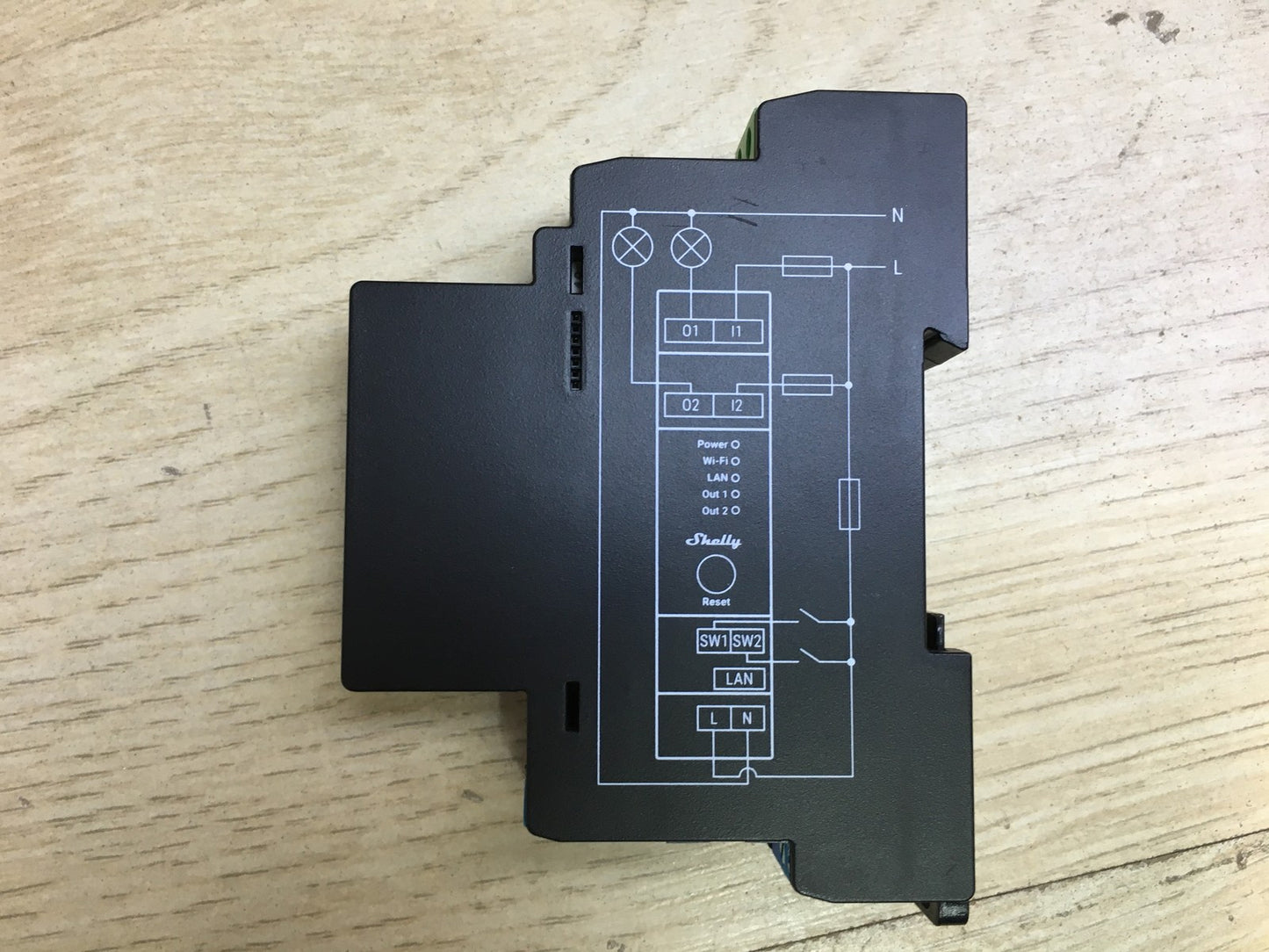 Shelly Pro 2PM WiFi, LAN & Bluetooth 2 Channel Smart Relay Switch, I33372