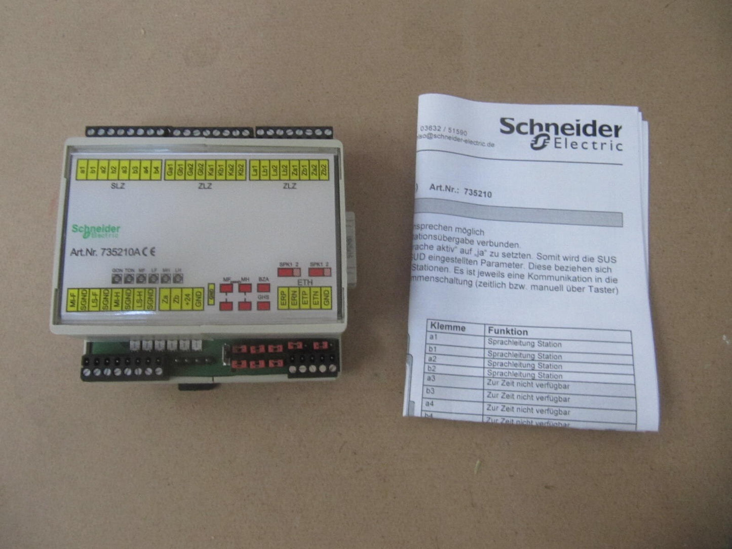 Elso Koppelglied Stat-Sprachübergabe, ELG735210, I04400