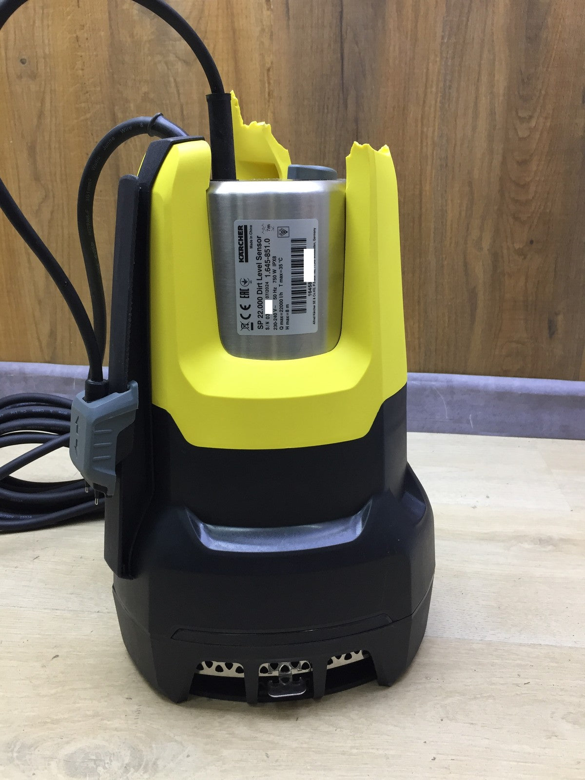 Kärcher SP 22.000 Dirt Level Sensor Schmutzwasser-Tauchpumpe 1.645-851.0, I34216