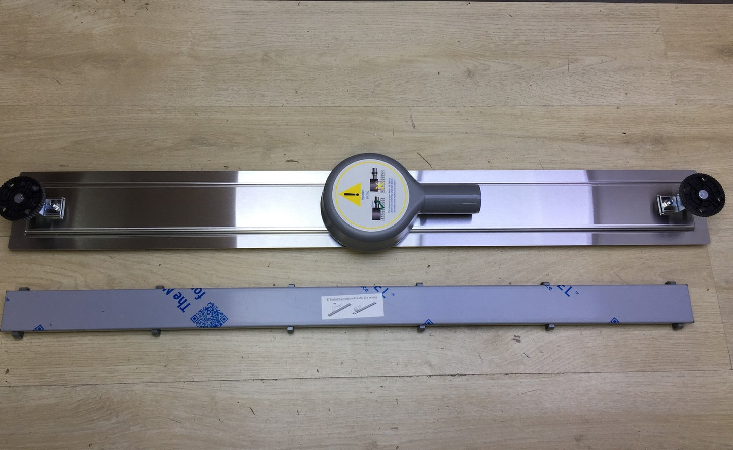 Neodrain shower channel 90cm stainless steel floor drain, I33122