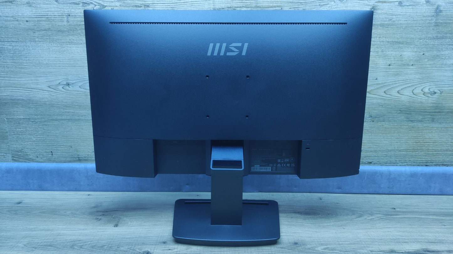 MSI PRO MP243X Monitor 23.8" FHD 1920x1080 IPS HDMI DP AMD FreeSync 100Hz 1ms