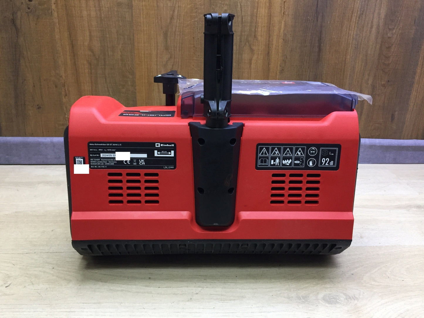 Einhell cordless snow blower GE-ST 36/40 Li E-Solo (3417011), 36 V, I32723