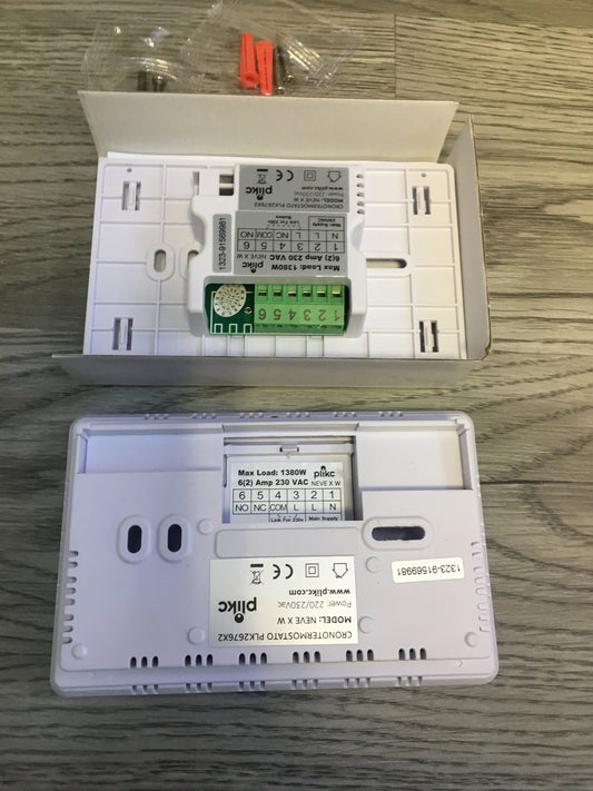 plikc Digitales Chronothermostat neve X W, I30653