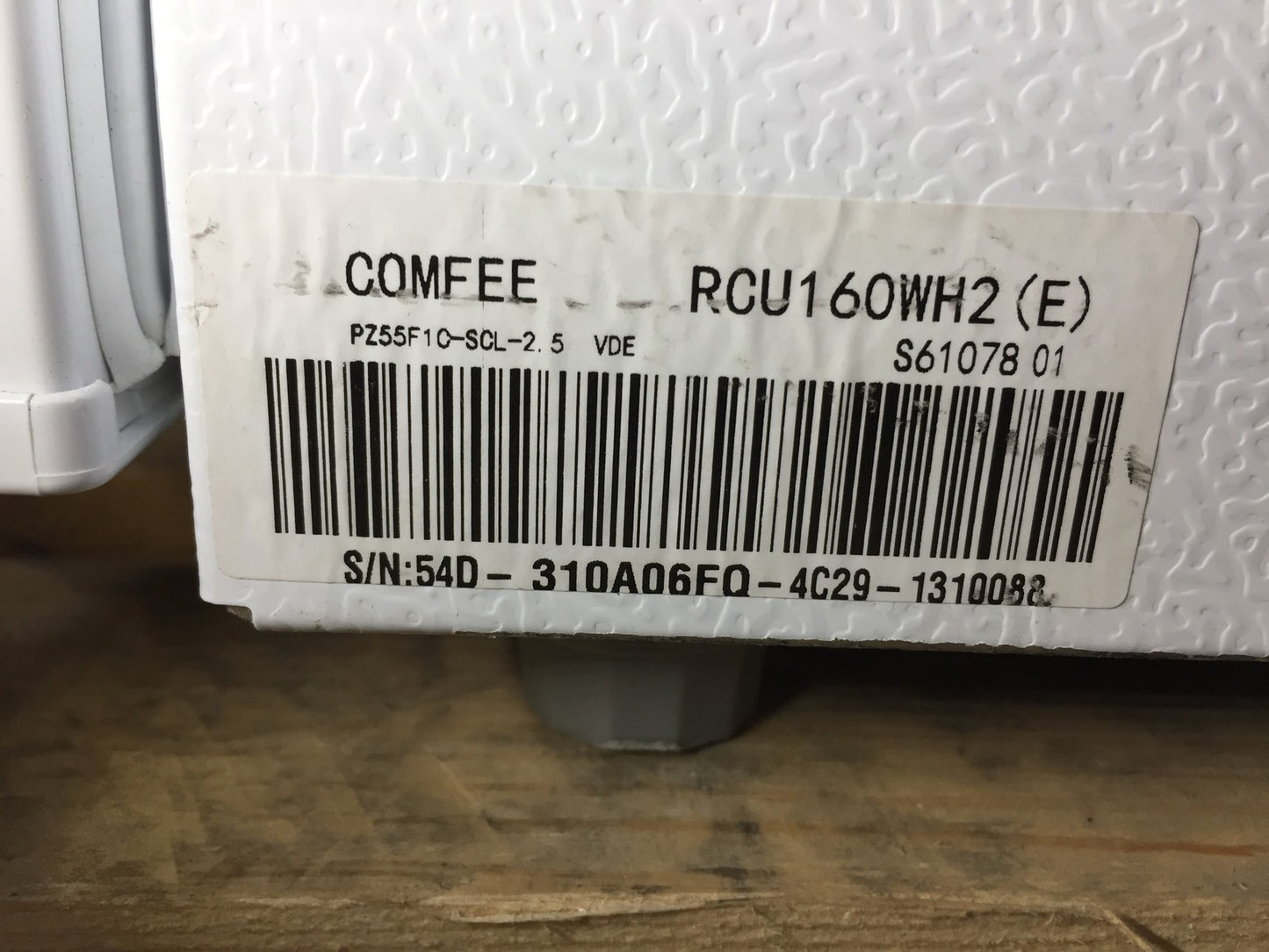 Comfee RCU160WH2(E) Gefrierschrank Gefriergerät freistehend 160 L 142 cm Weiß