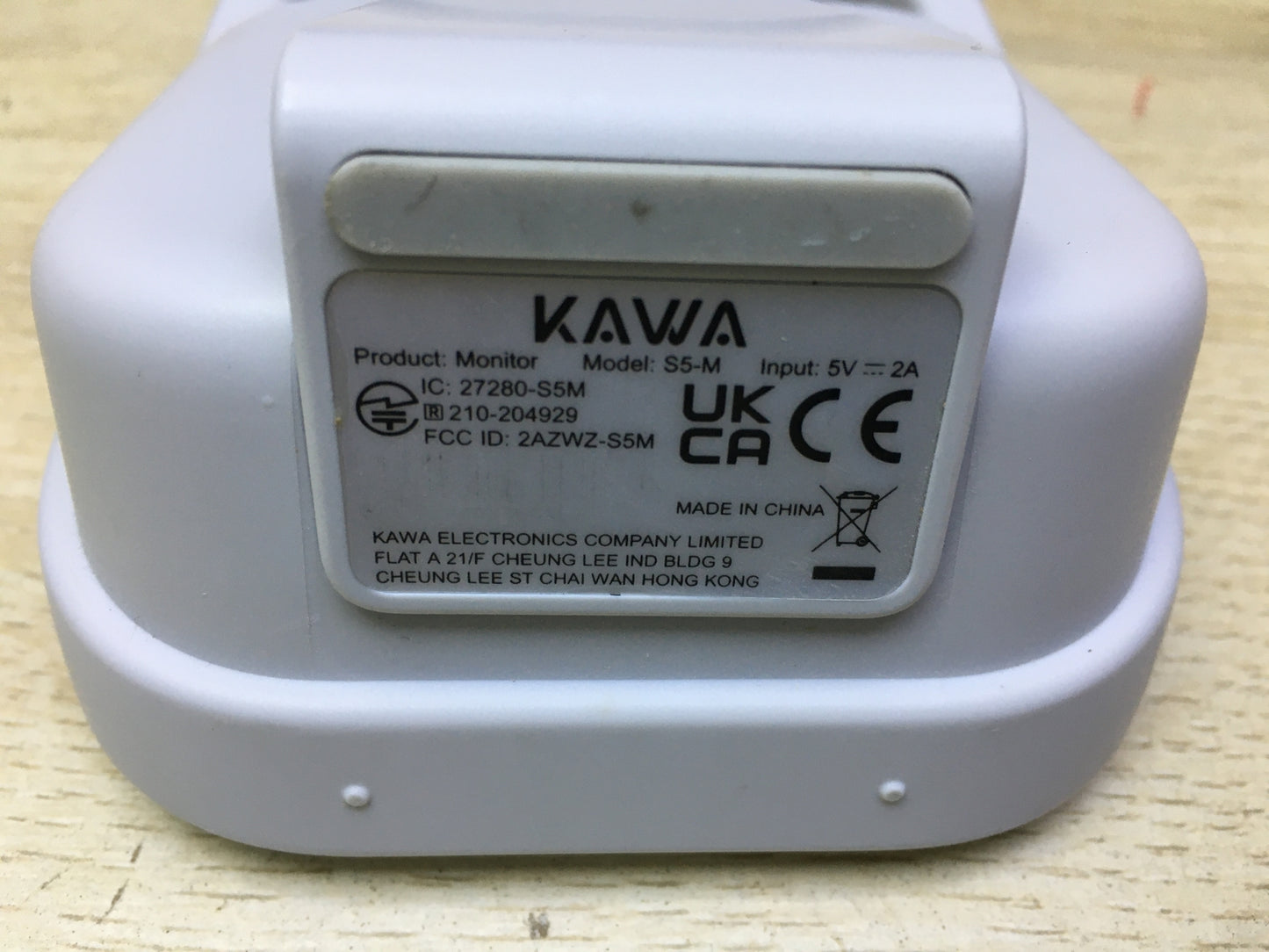 KAWA baby monitor with 2 cameras, 7.11 cm (2.8 inch) 2K HD camera, I31426