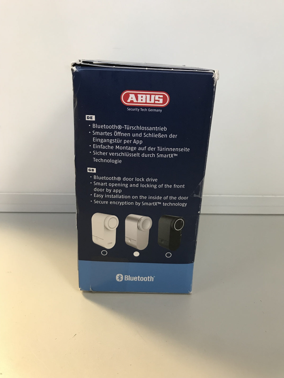 ABUS door lock drive LOXERIS One, smart opening and closing, silver, I32283