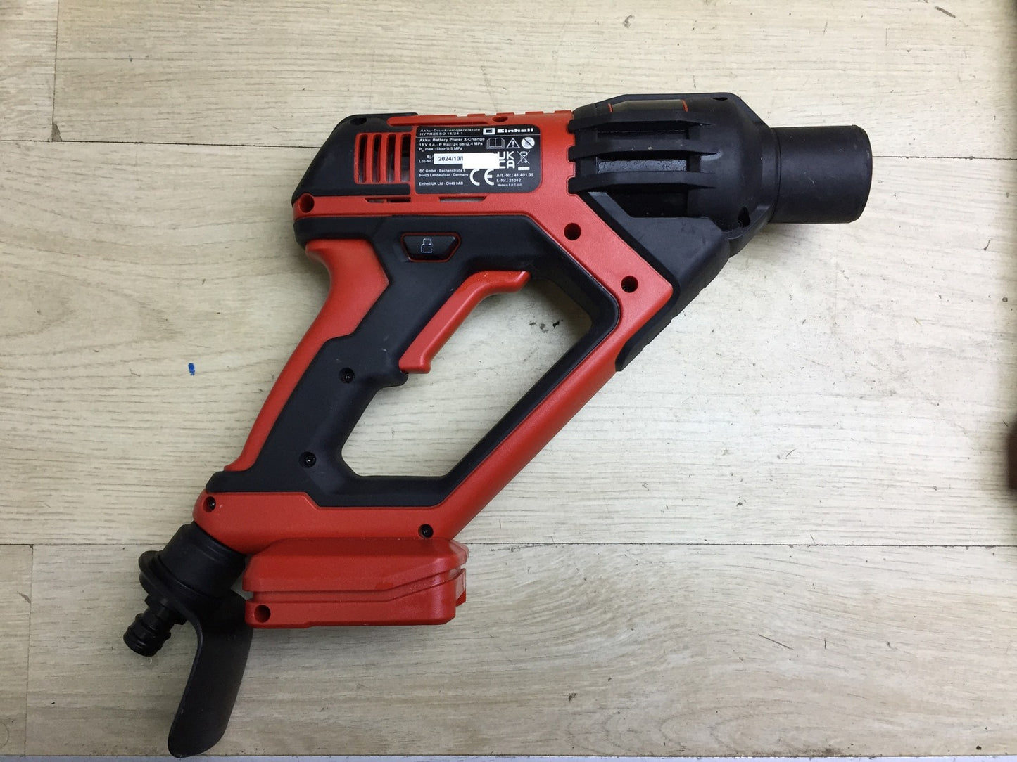 Einhell Cordless Pressure Washer Gun HYPRESSO 18/24-1 solo (4140135), 18 V, I33138
