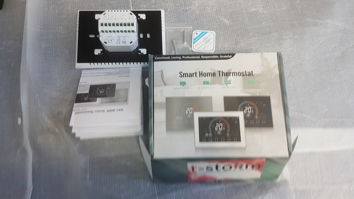 T-storm Smart Wi-Fi Heiß/Kalt-Thermostat mit LCD-Farbdisplay, I17078