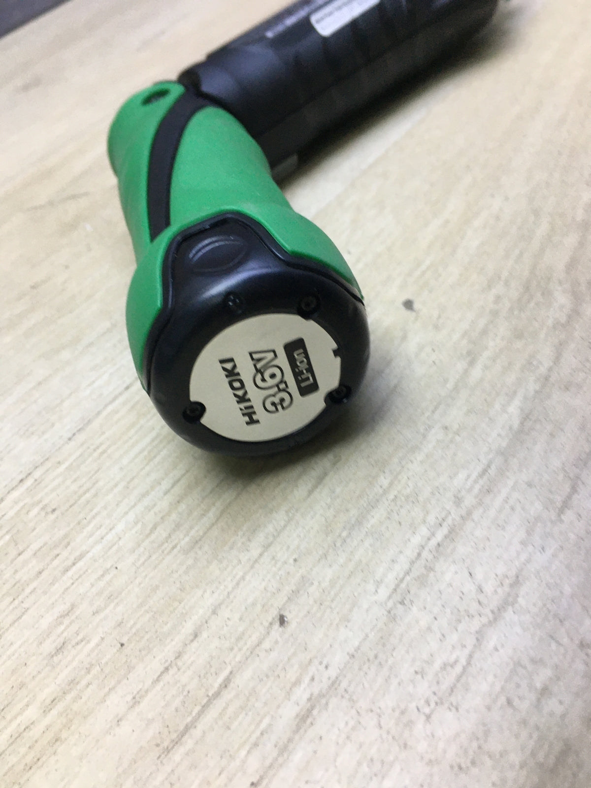 Hitachi DB 3DL2 cordless angle screwdriver, with 2x batteries and charger, I31277
