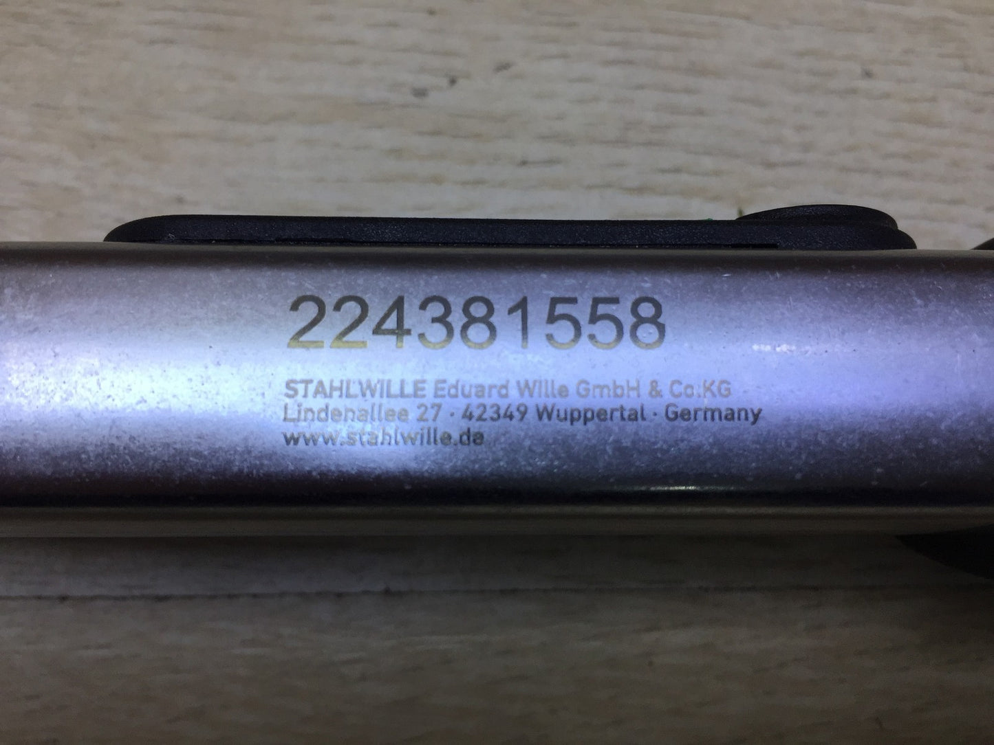 STAHLWILLE 721/15 QUICK auslösender Drehmomentschlüssel 30-150 N·m, I33928