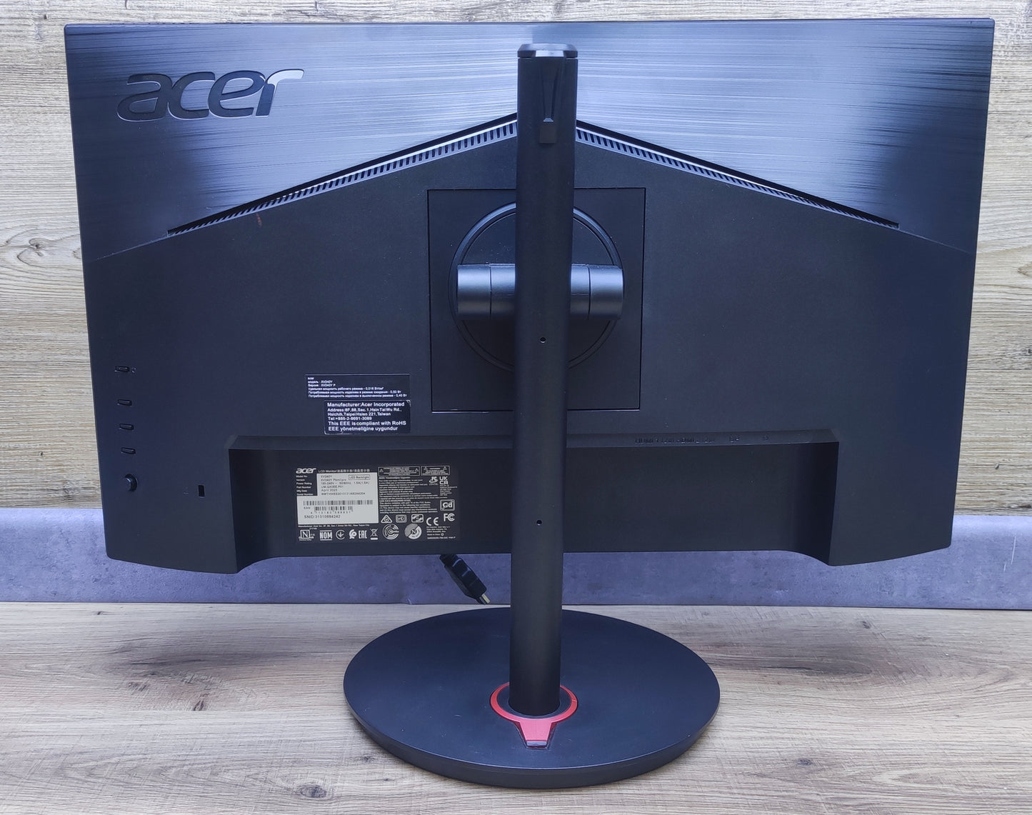 Acer XV240YPbmiiprx Monitor 23.8" FHD 1920x1080 HDR10 HDMI DP AMD FreeSync 144Hz