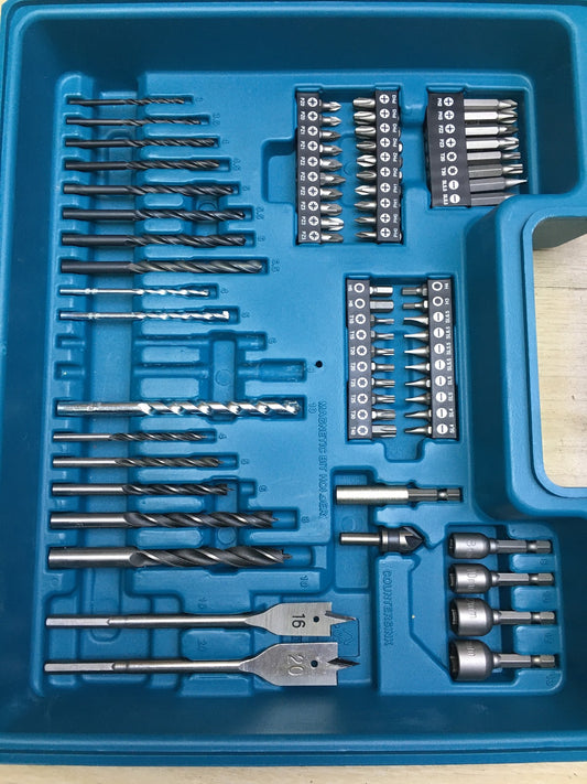 Makita HP1631KX3 Elektro-Schlagbohrmaschine inkl. Koffer + Zubehör, I34458