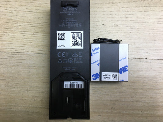 Netatmo Smarte Video-Türklingel mit Kamera, WLAN, 2-Wege-Audio, I34268