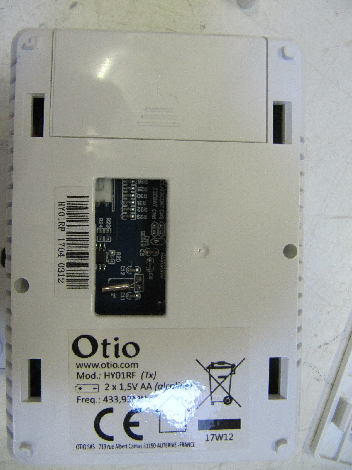 Otio 840225 Thermostat programmierbar kabellos 7 Wochenprogramme, V00375