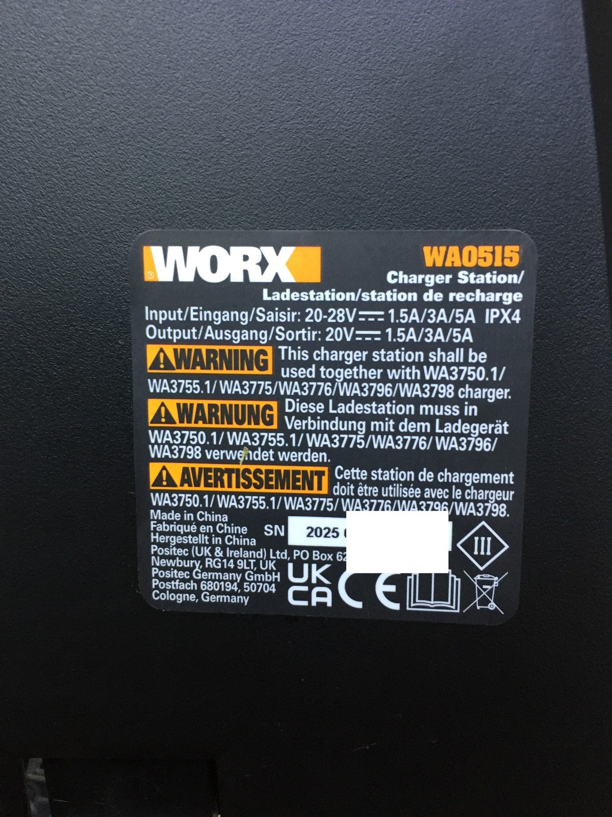 WORX Landroid Vision M800 robotic lawnmower WR208E.1 for gardens up to 800m², I33358