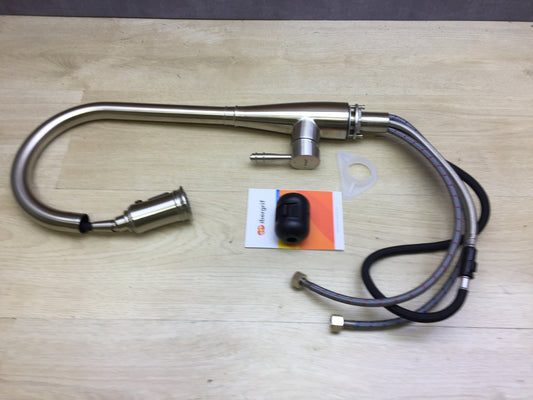 Ibergrif M22134 Küchenarmatur mit ausziehbare Brause, Wasserhahn, I26192