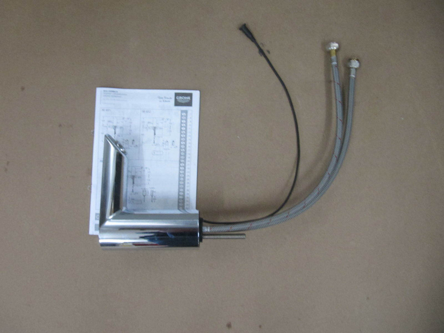 GROHE Bau Cosmopolitan E Infrarot-Elektronik Waschtischarmatur 36451000, I00686