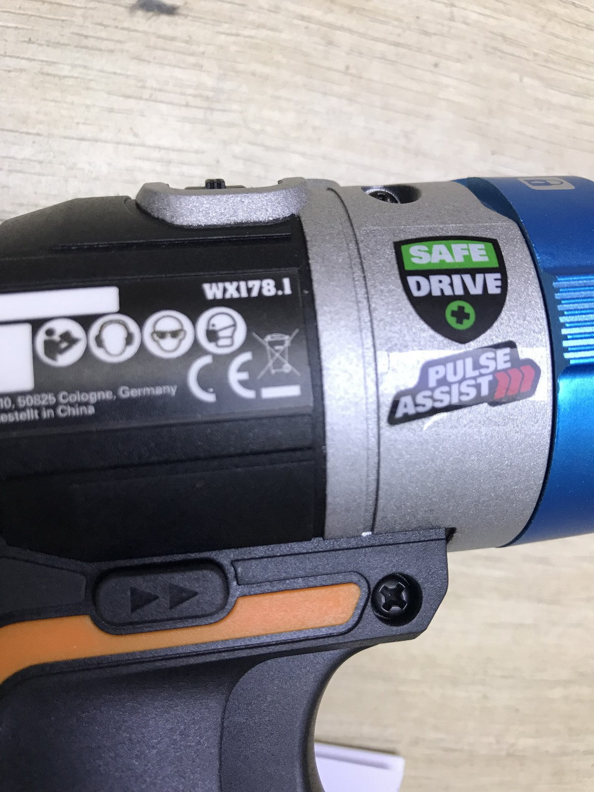 Worx WX178.1 Akku-Bohrschrauber 20V, inkl. 2x Akku 2,0Ah 20V, I32988