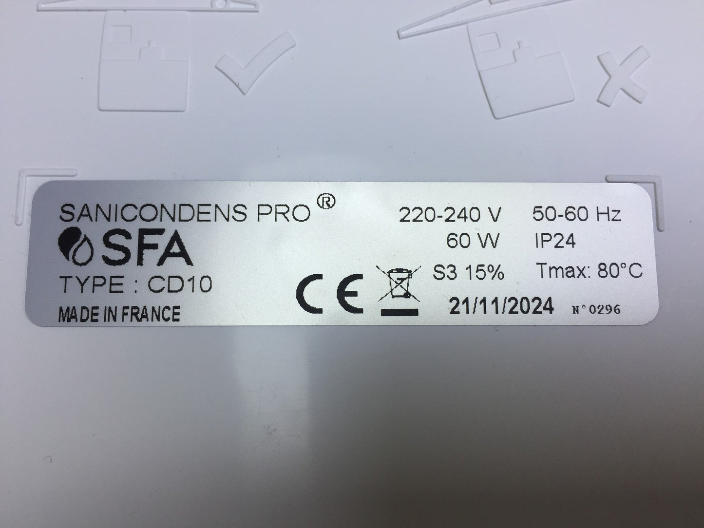SFA Condensate pump Eco V02 with 2 inlets, for boiler and air conditioning, I33298