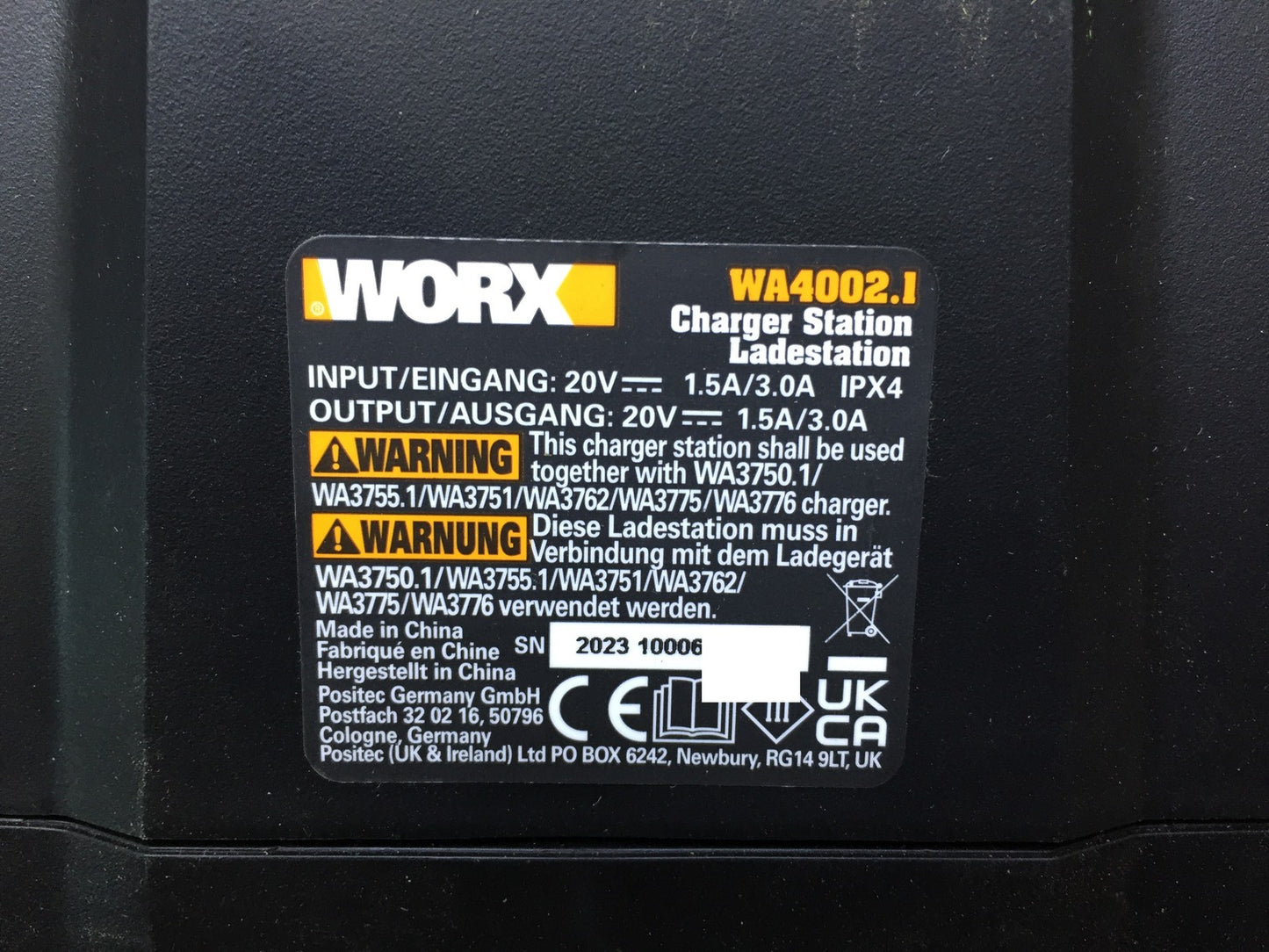 WORX Landroid M700 PLUS WR167E robotic lawnmower for gardens up to 700 sqm, I33526