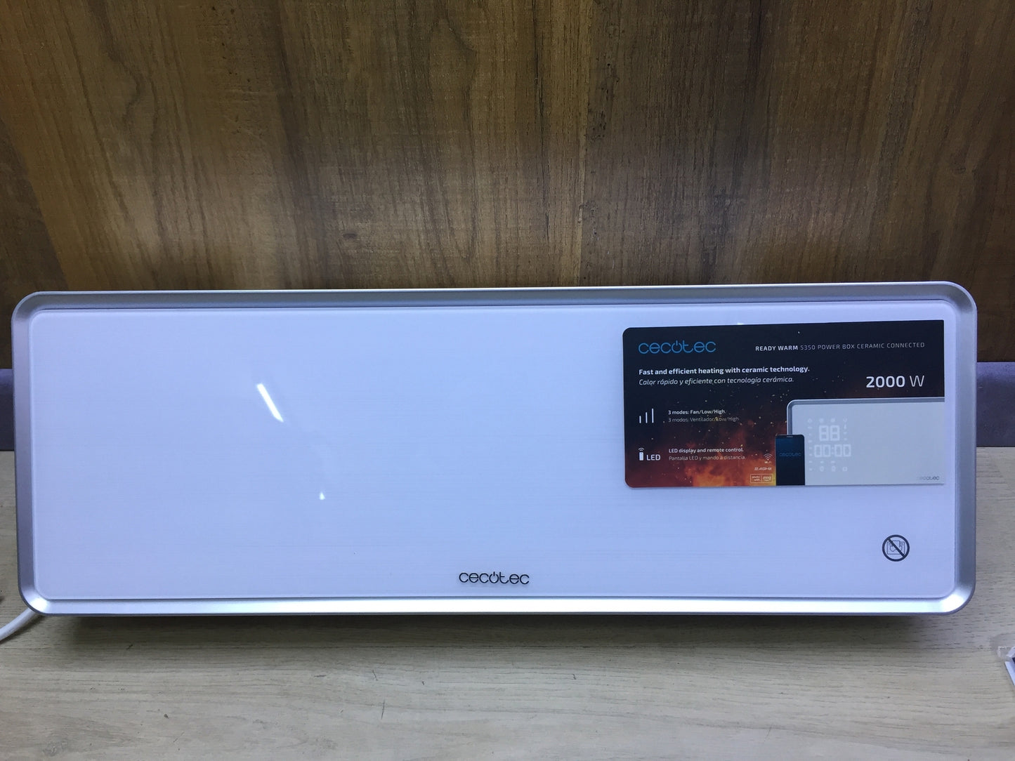 Cecotec 05822 wall heater Ready Warm 5350 Ready Box, 2000W, I31048