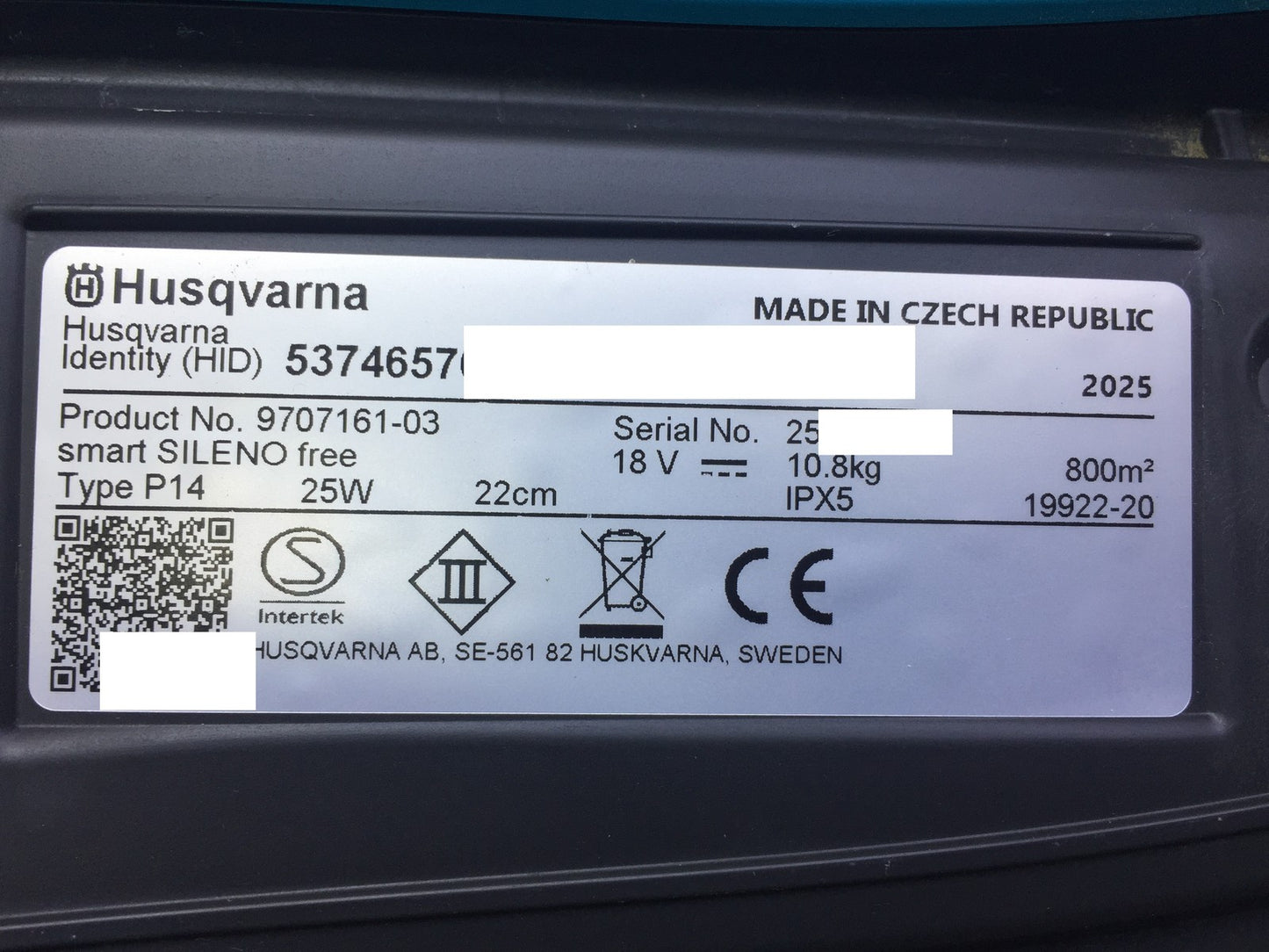 Gardena smart SILENO Free kabelloser Mähroboter (19922-20), bis 800 m², I33496