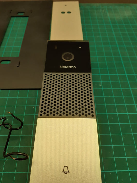 Netatmo Smarte Video Türklingel mit Kamera, WLAN, 2-Wege-Audio, NDB-N, I04789