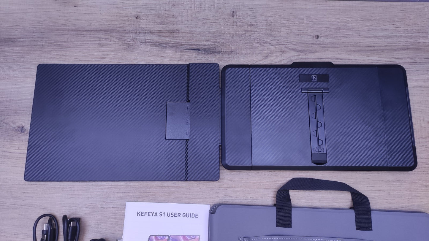 Kefeya S1 Portable Monitor Erweiterung für Laptop 14" FHD 1920x1080 HDMI USB-C