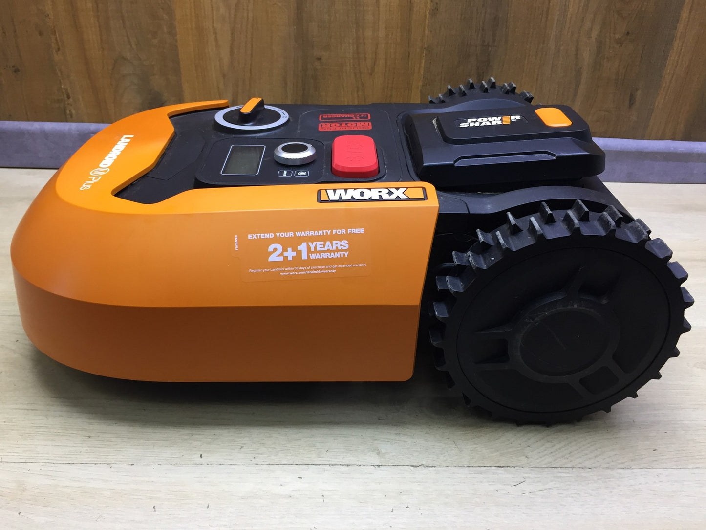 WORX Landroid M500 PLUS WR165E Robotic Lawnmower for up to 500 sqm with Wi-Fi, Bluetooth, I33550