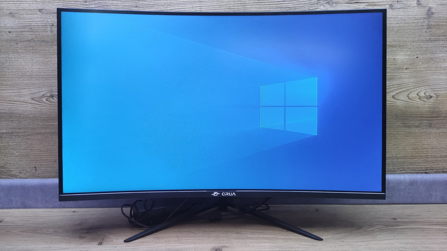CRUA CR270D Gaming Monitor 27" FHD 1920x1080 VA Curved AMD FreeSync 200Hz 1ms